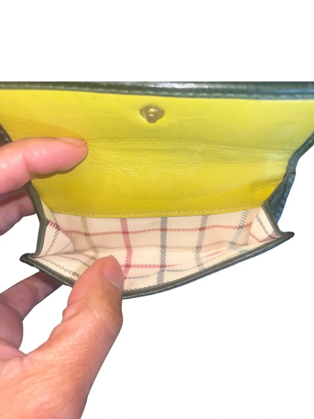 Coach Leatherware Black & Canvas Trifold Wallet - Picture 11 of 13